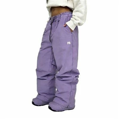 Mná Baggy Snow Pants Uiscedhíonach Windproof Inslithe